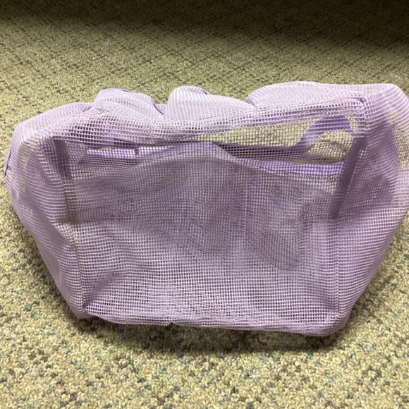 Prime Line Purple Mesh Bath Shower Caddy with Handle - Picture 5 of 11
